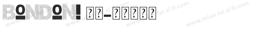 bondoni 柔曼字体转换